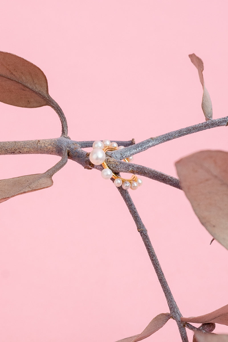 Ear Cuff Pearly