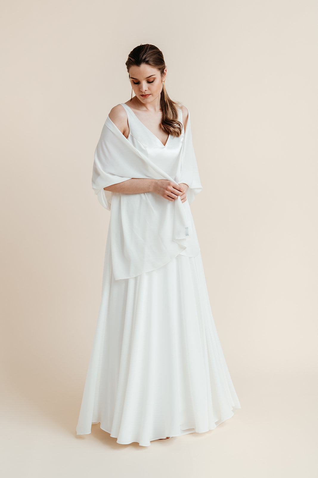 Stola aus Chiffon