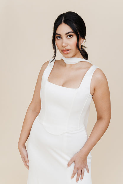 Brautschal aus Chiffon